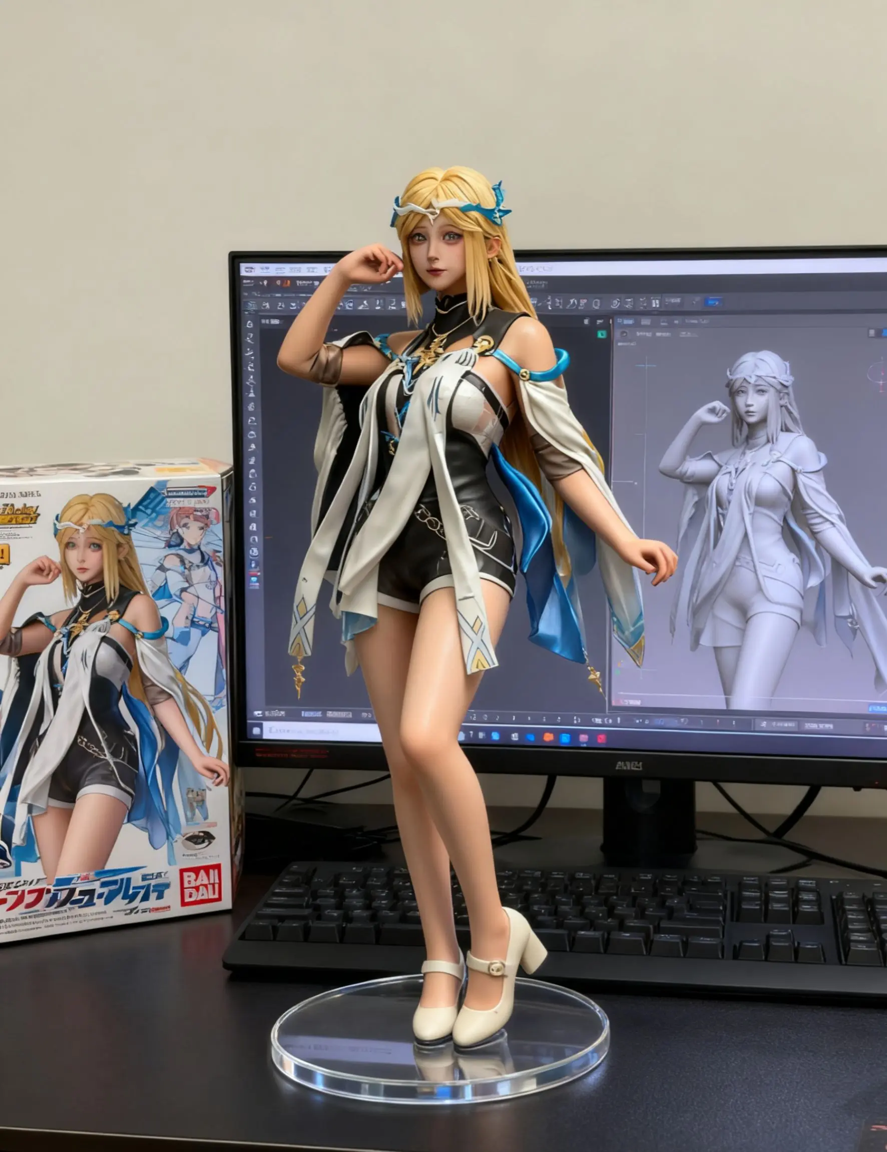 手办模型 cosplay 鸣潮cos 卡提希娅cos cos手办