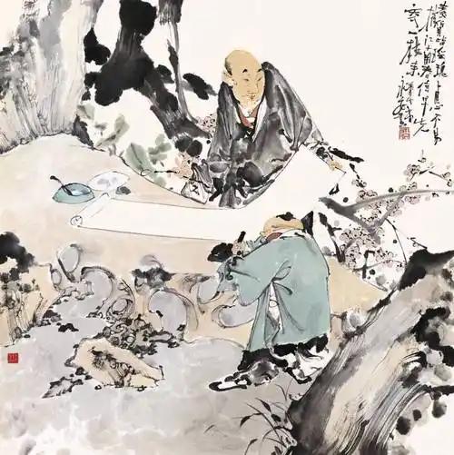 上联：执笔常撰七言对
下联：[玫瑰]

网络图片/诚谢侵删