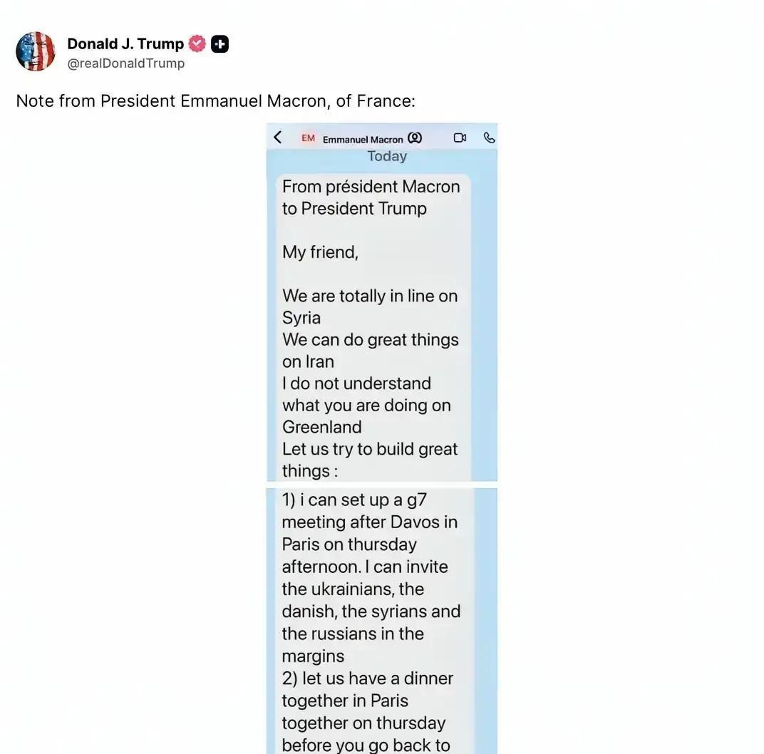 特朗普一边打盟友牌，一边又亲手挑战信任边界。
 
他曾被曝出有意“买下”格陵兰岛