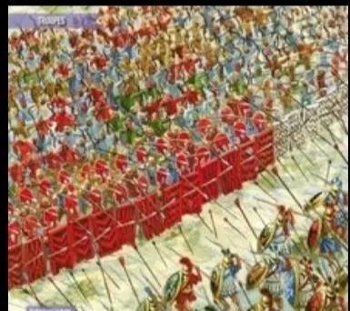 公元前489年，帕罗守军抛投的石块打中66岁的米提亚得。重伤的他知道凶多吉少了：