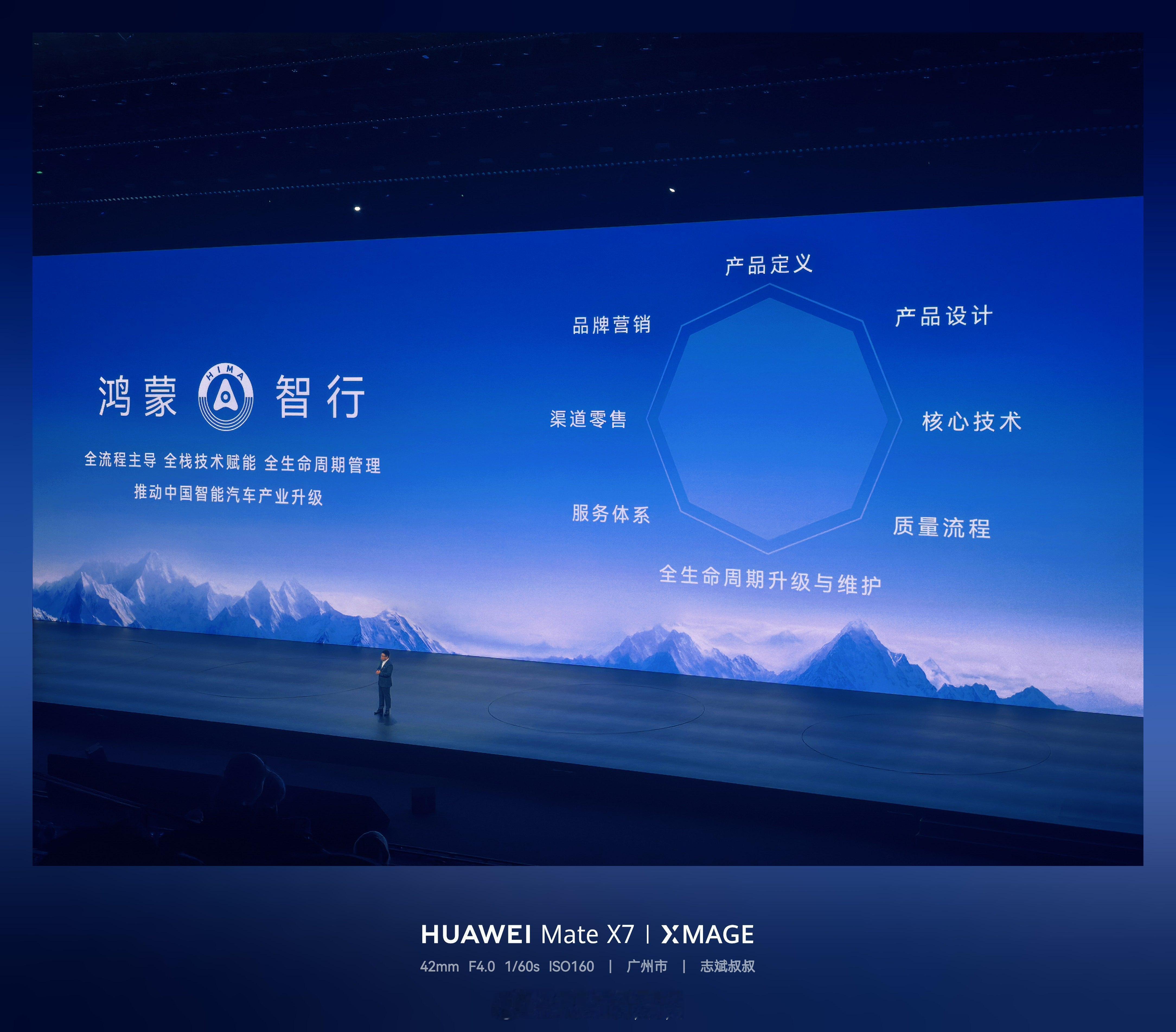 余总开场就跟大家介绍了华为多种助力车企产业转型的模式。有部件供应模式，有引望主导