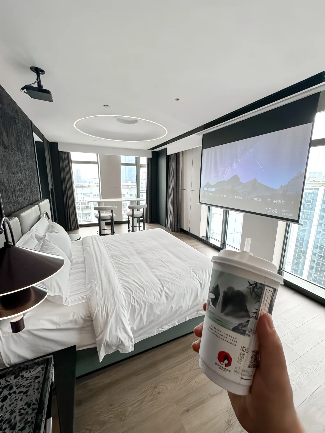 感谢网友！！下次来长沙还住！！平价高空酒店…