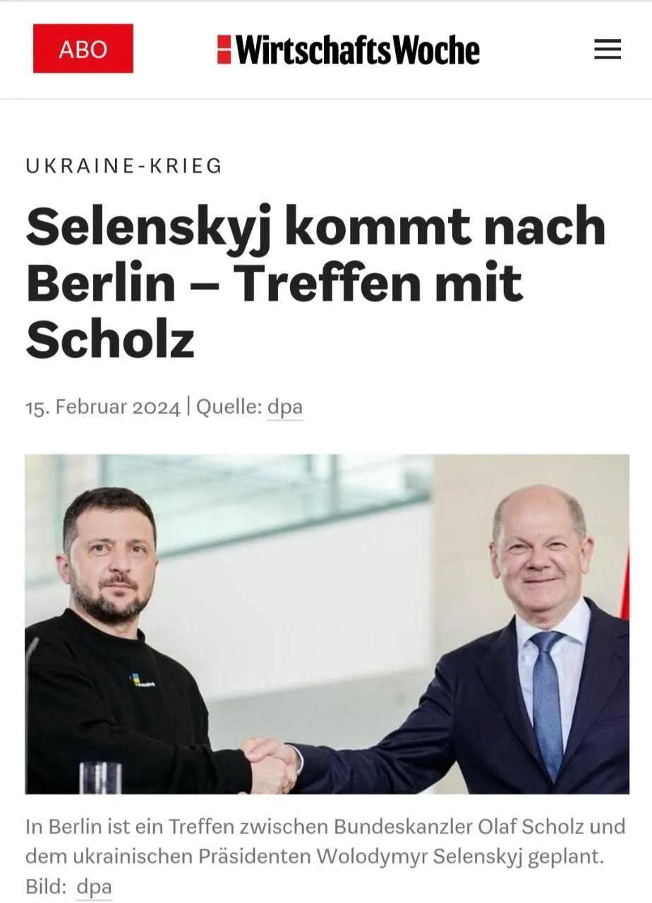 泽连斯基和舒尔茨将于明天签署双边安全协议。。 (信息来源推特)