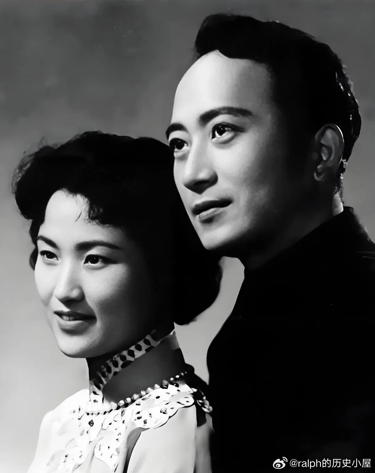 1962年7月2日孙道临和王文娟结婚照，陈述拍摄历史影像 ​​​