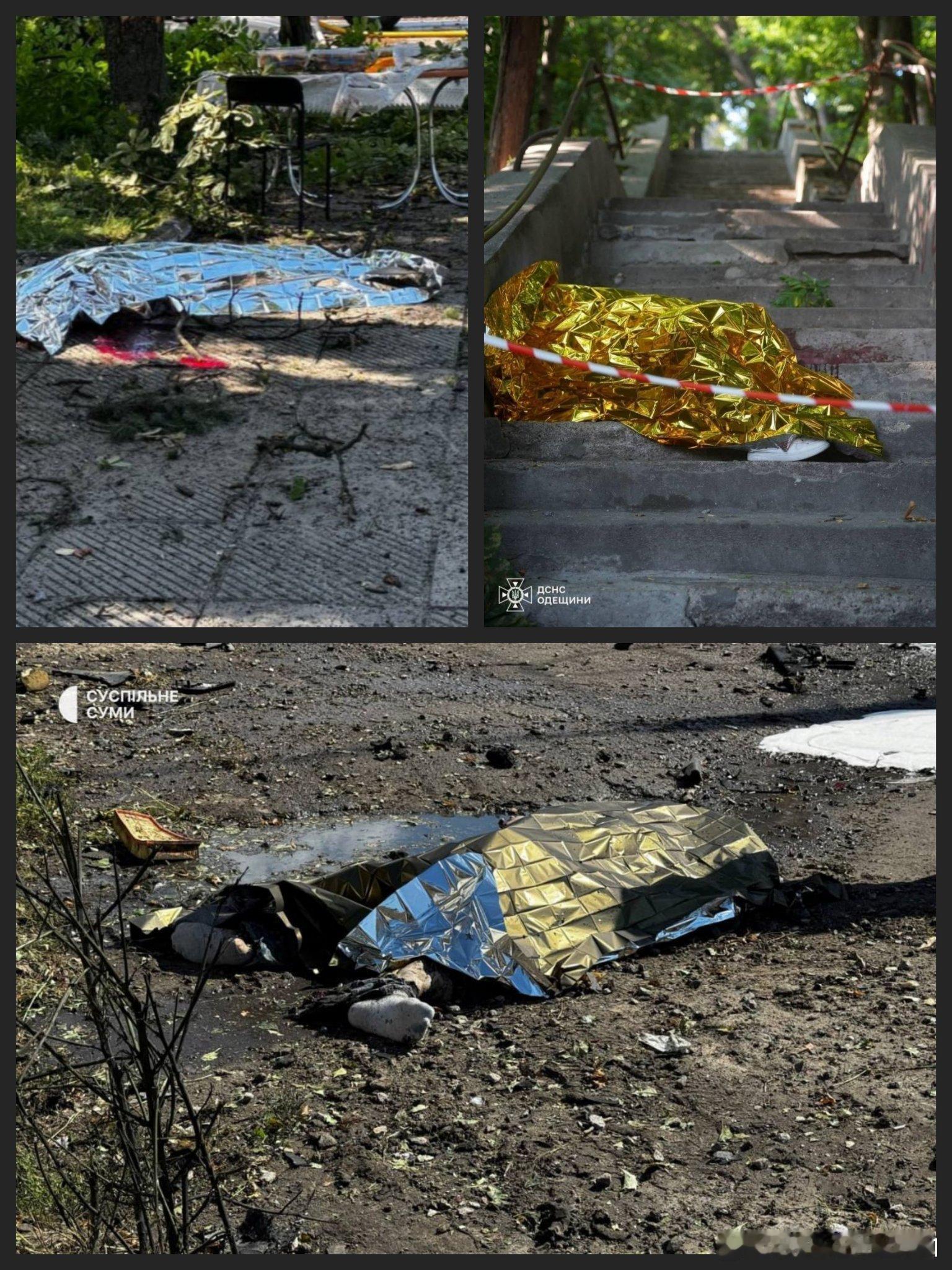 乌克兰人在路上行走时至少8人被俄罗斯炸死！ 