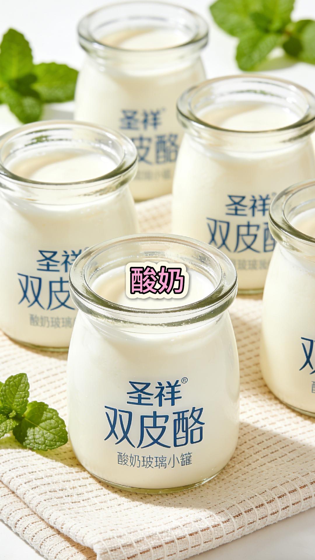 圣祥双皮酪酸奶。