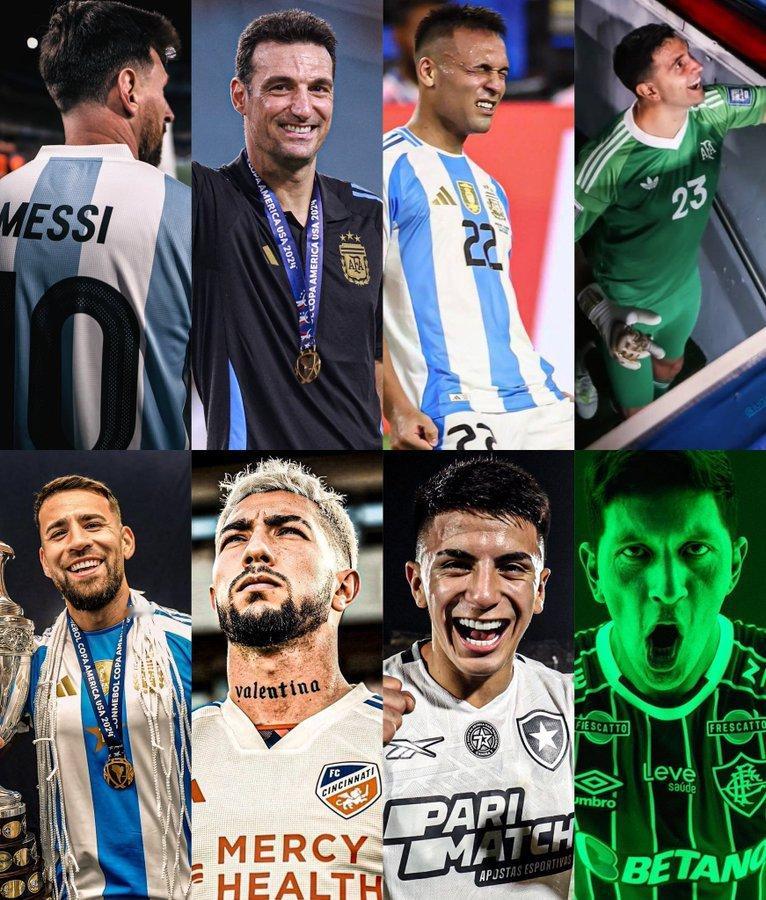 🚨🌟🇦🇷 2024 年国家足联最佳提名的所有阿根廷人及其类别：➜世界最佳