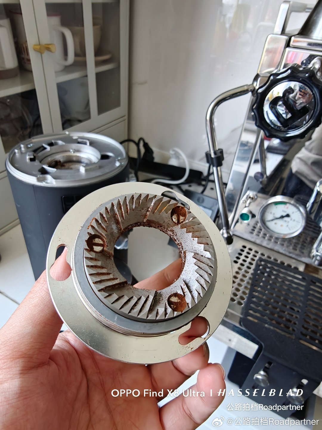 周末没事做，就清理一下磨豆机吧