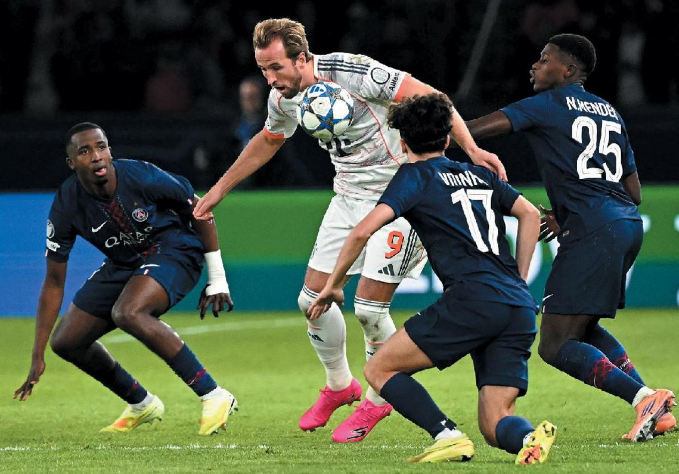 为备战拜仁：巴黎大轮换+加练定位球；门德斯/维蒂尼亚复出