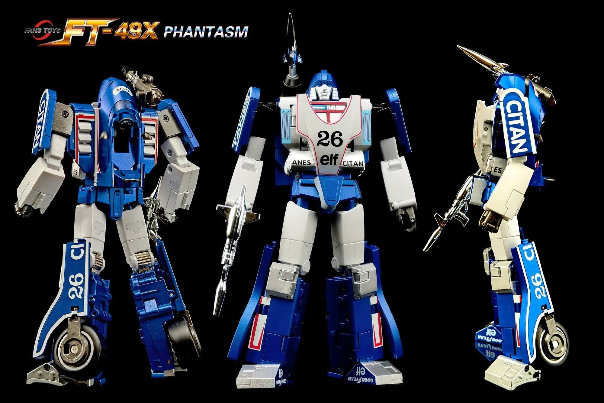 FANSTOYS 公布 FT-49X Phantasm 幻影 官图 变形金刚