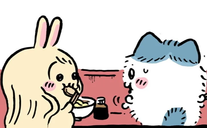 侧脸也如此美萌