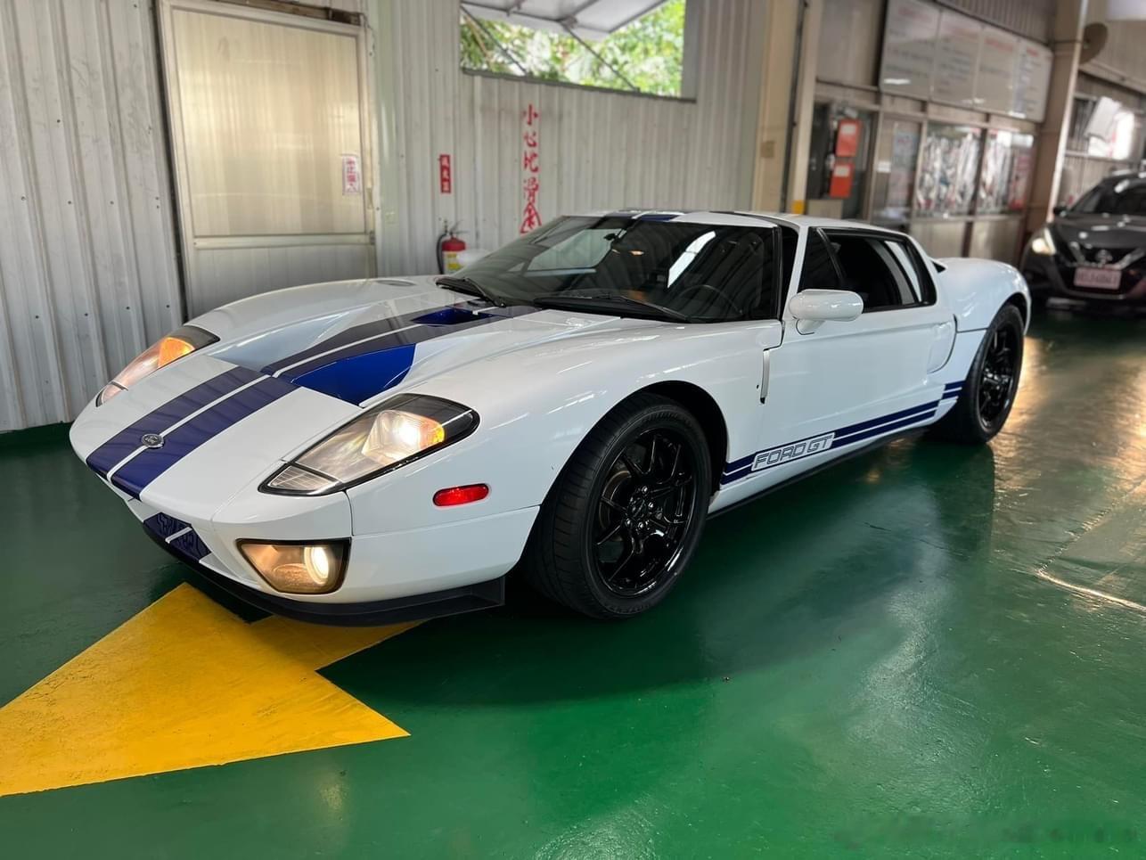 台湾老车 🇺🇸FORD GT 全台灣僅有稀少1/5正牌年審驗車中[照相机] 