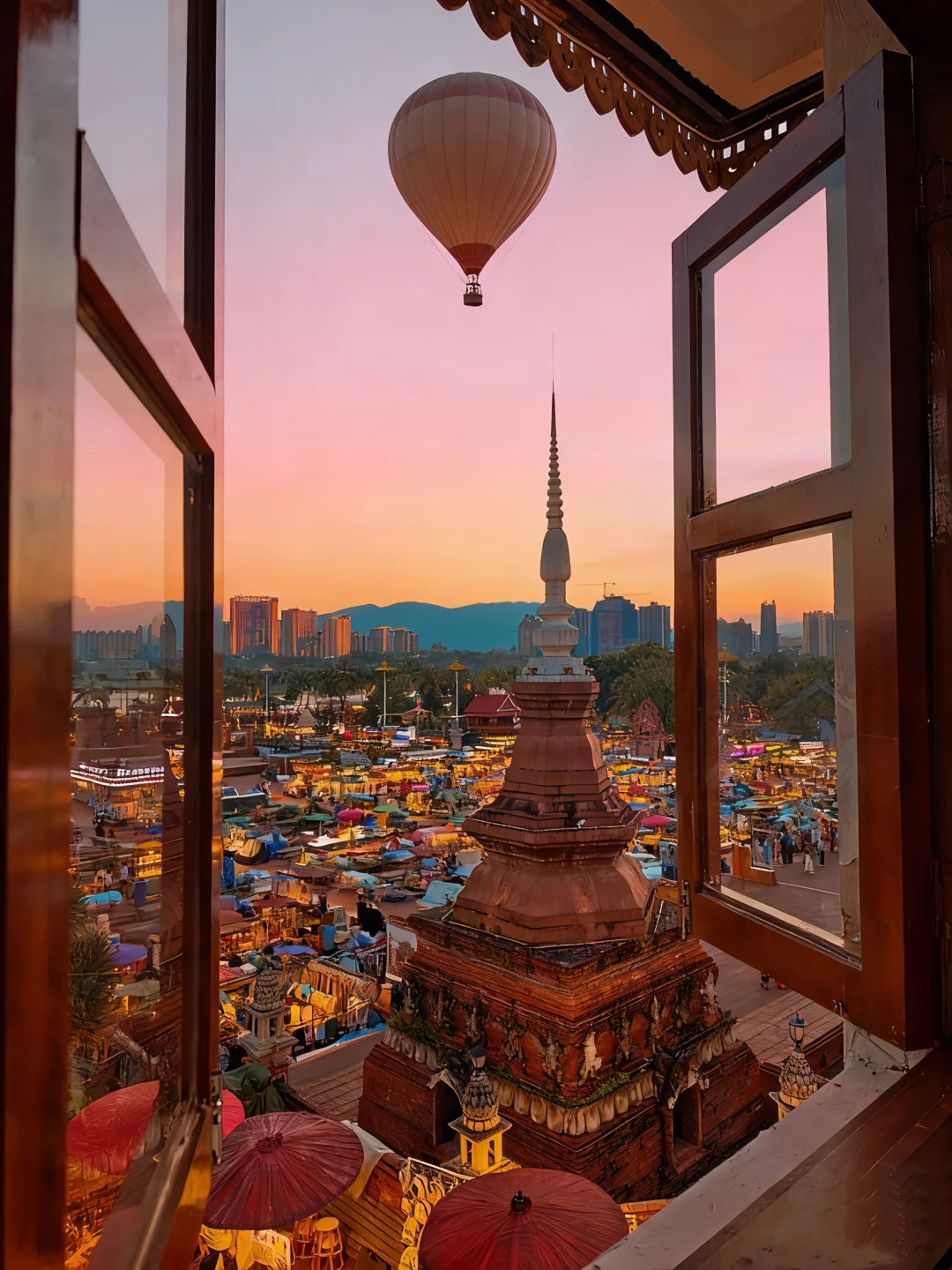 “在西双版纳追逐永不落幕的夏天和日落”