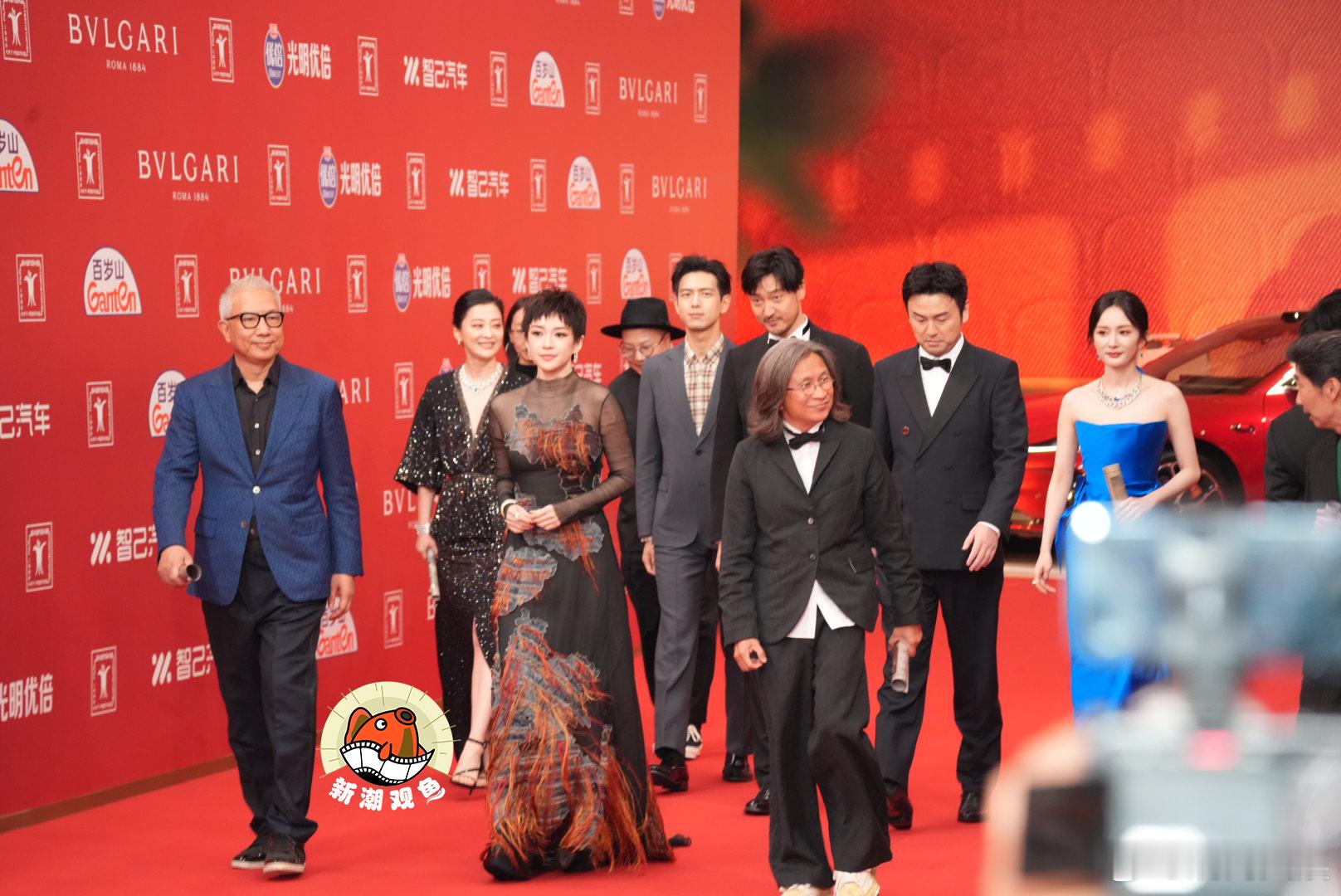 酱园弄剧组上影节红毯陈可辛、章子怡、雷佳音、杨幂、李现、大鹏、王传君、梅婷等随《