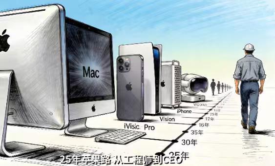 50岁的“苹果金童”是谁？特努斯正式接棒库克，从工程师到4万亿帝国掌门人
没有乔