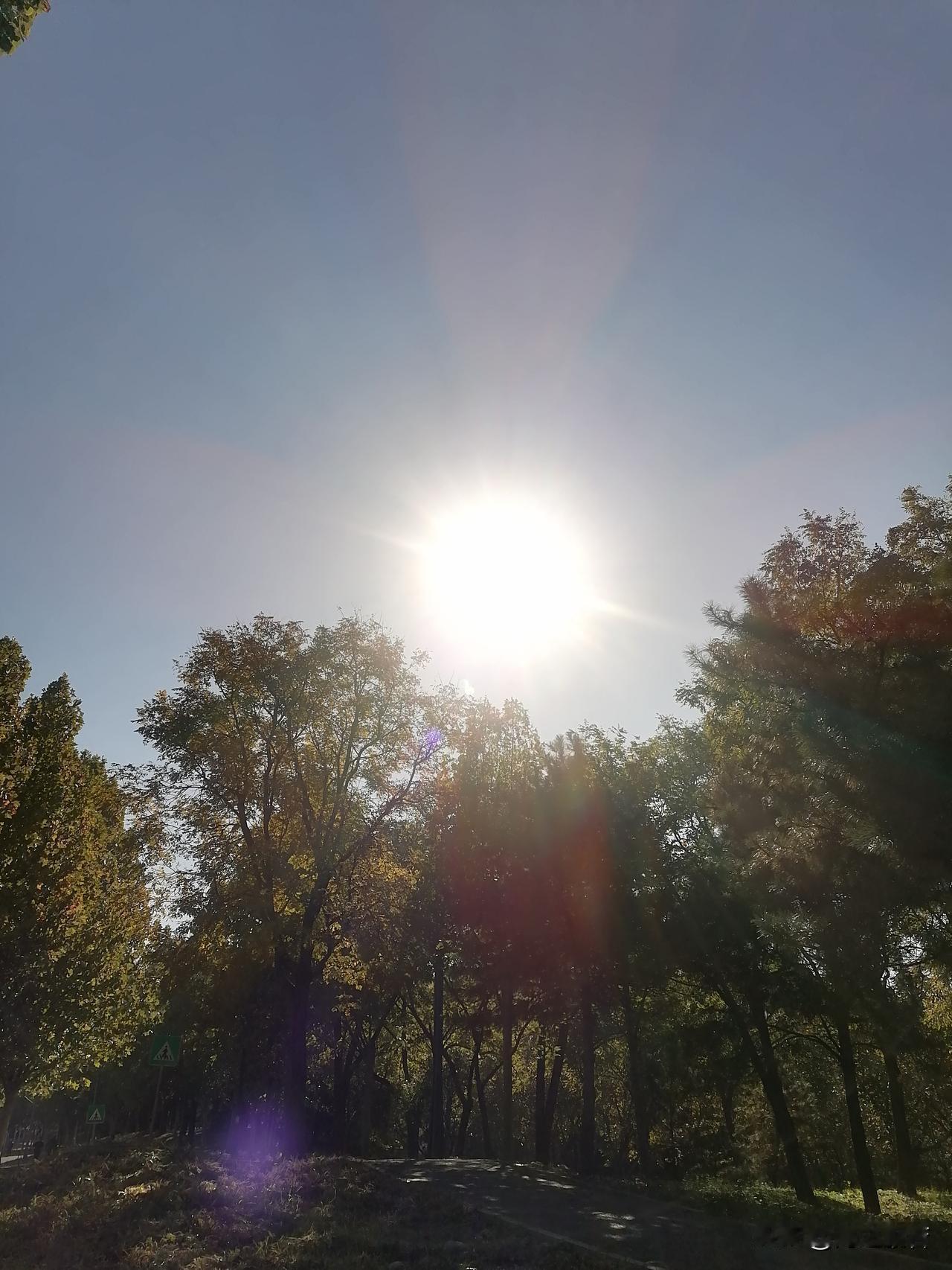 把我看过的美景发到她的手机上，给她送上节日的祝福，给她发微信，打电话，当那首熟悉