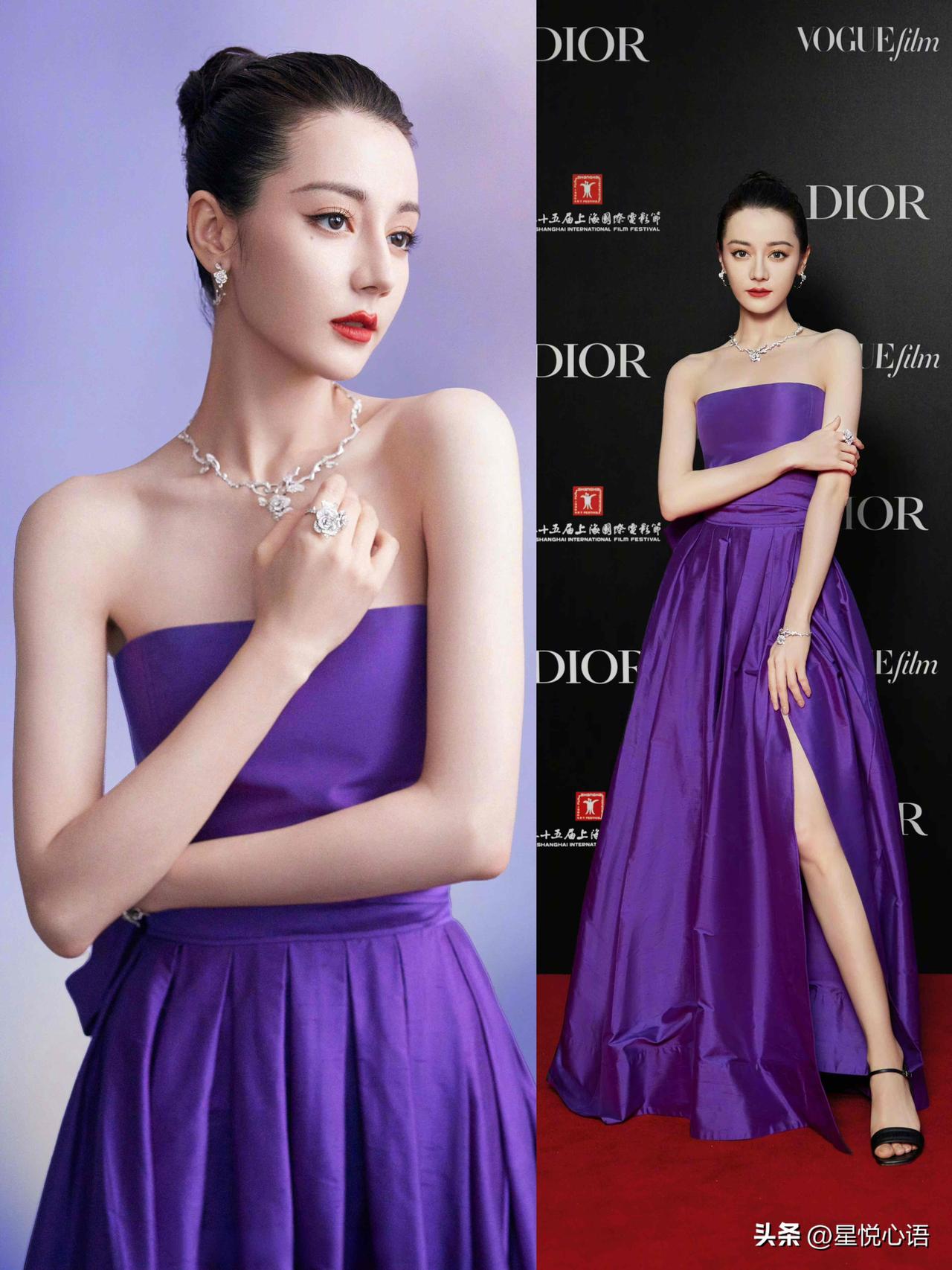 热巴没能赴巴黎时装周，真的太遗憾了！
航班受阻的小插曲，根本挡不住她的迪奥高光。