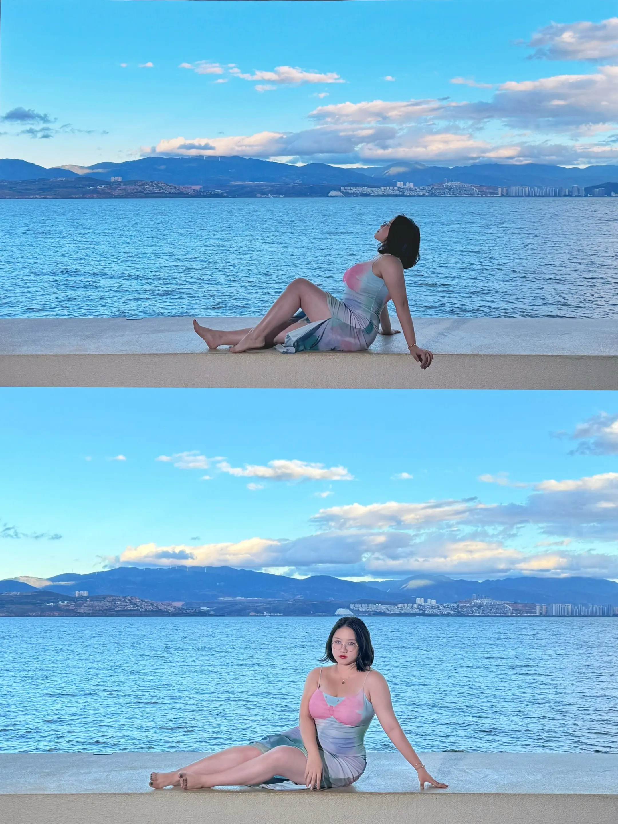 在洱海边拍到了人生照片📸