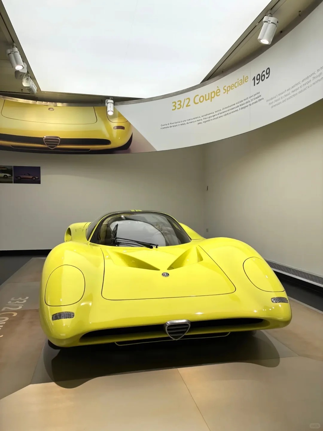 1969 Alfa Romeo 33 Coupe Speciale，好有特色的老