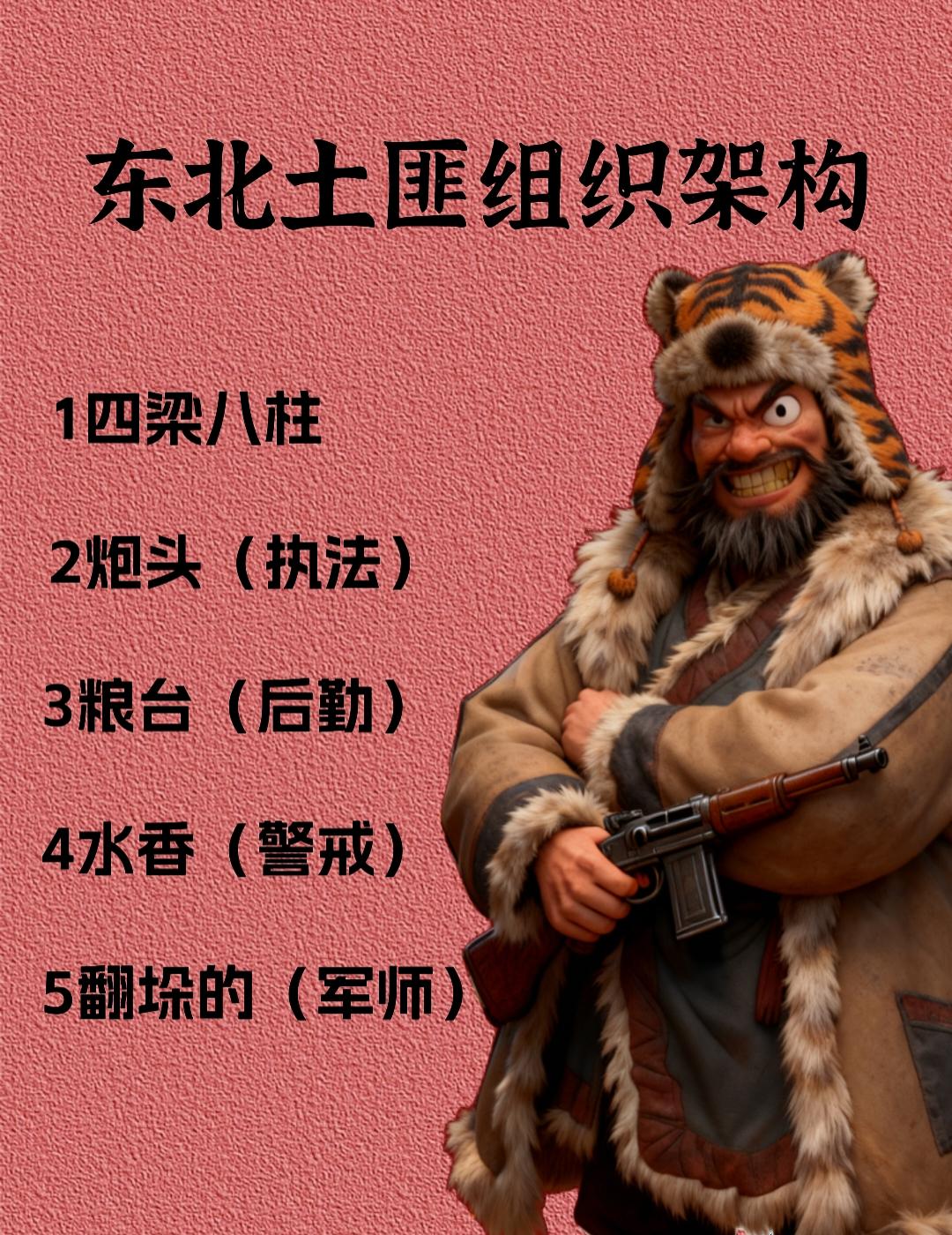 座山雕本姓张名乐山，山东昌维人，生于土匪世家。
老辈人传此人有三绝:枪绝，眼力绝