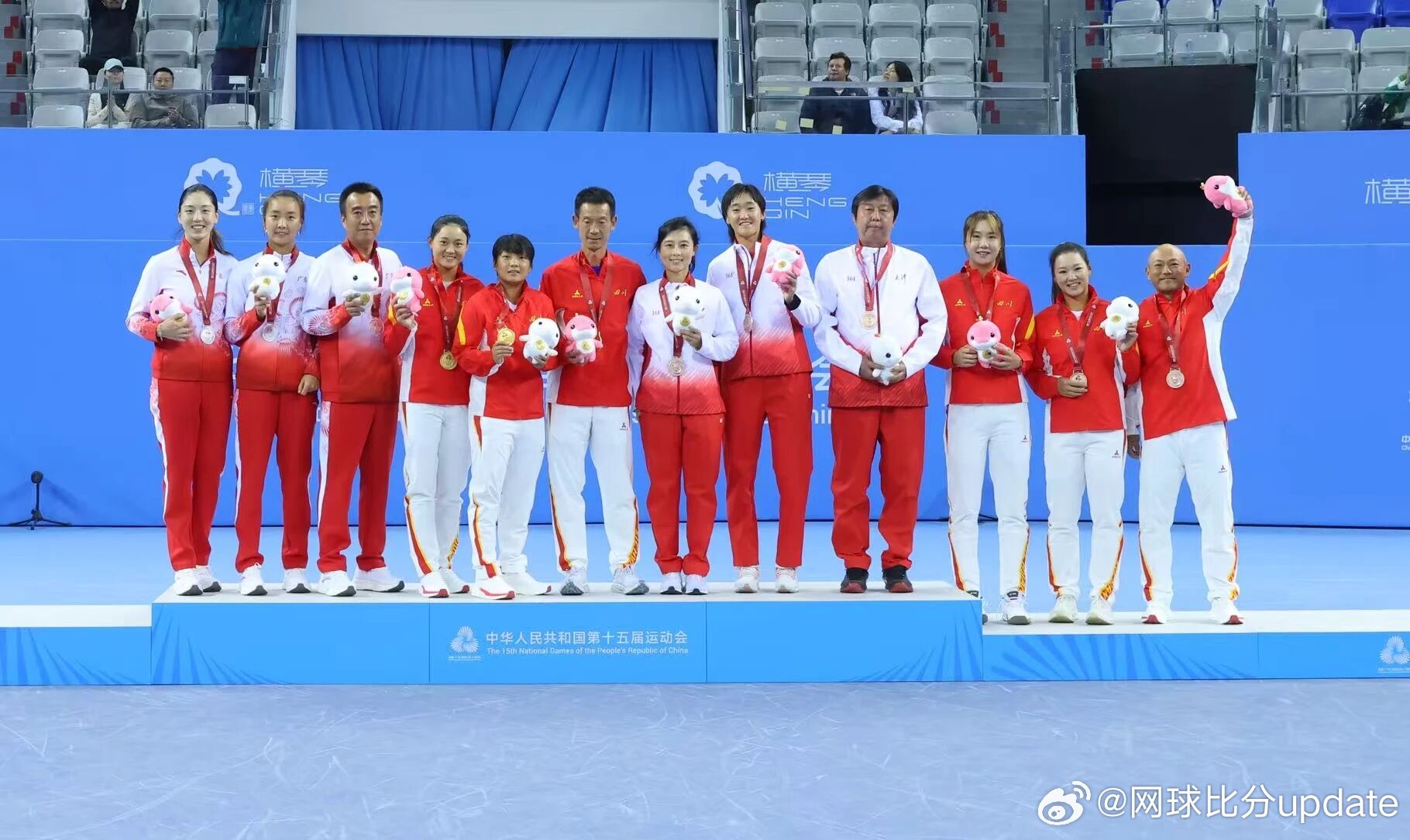 全运会网球奖牌榜北京 2🥇 2🥈 1🥉 浙江 1🥇 1🥈 1🥉江苏 