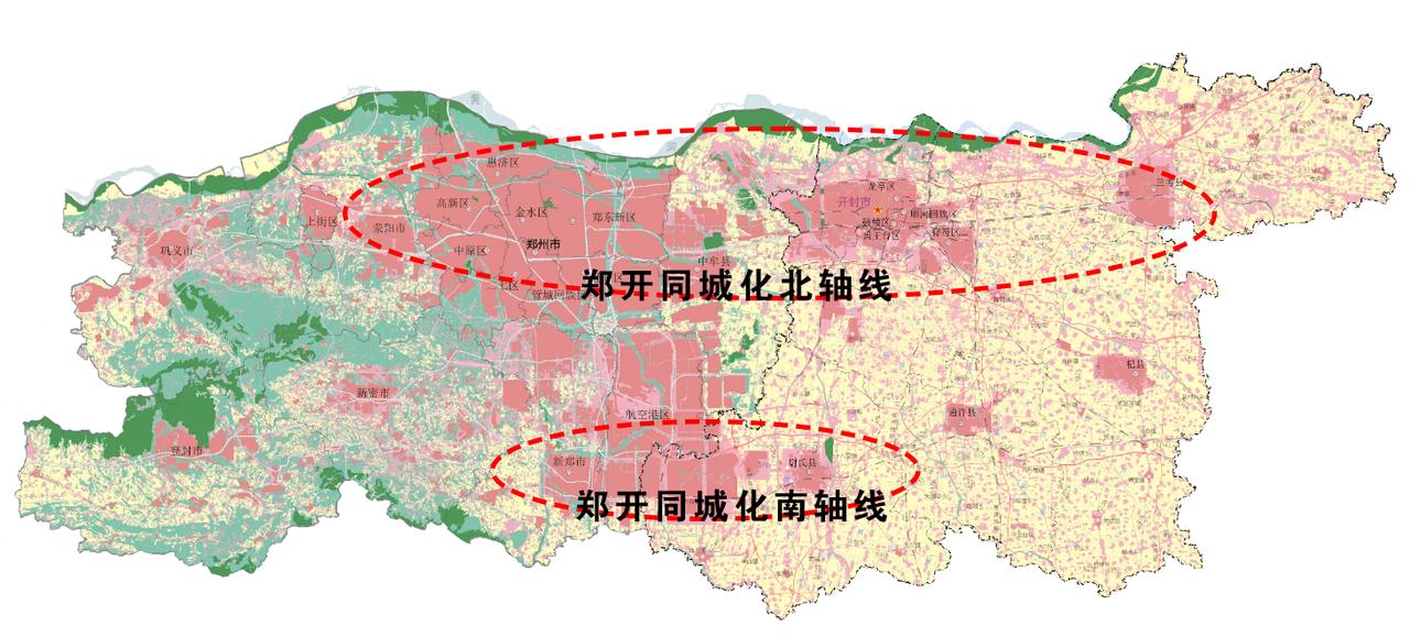 郑州东部新城的三次重大转折点！
西望郑州市区，东看汴梁古城，郑州东部新城正进行着