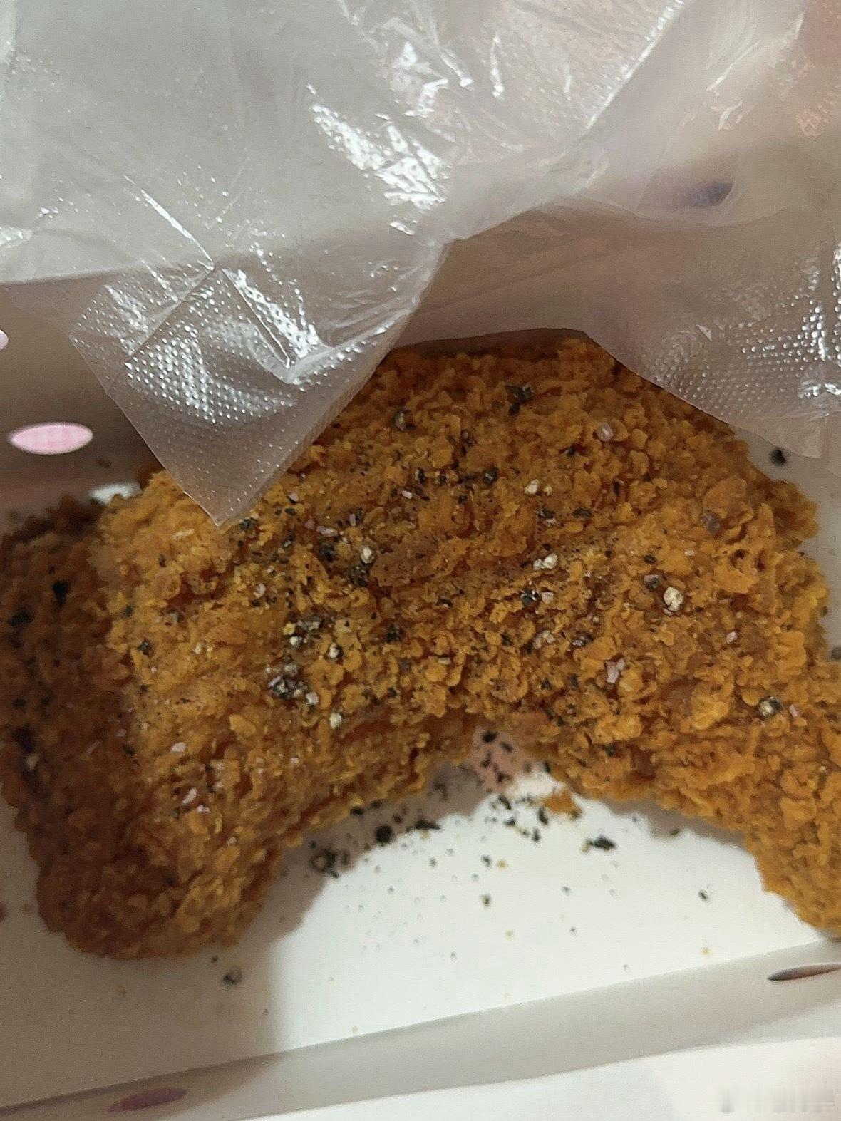 炸鸡腿之神外皮酥脆里面多汁 热热的特别香 