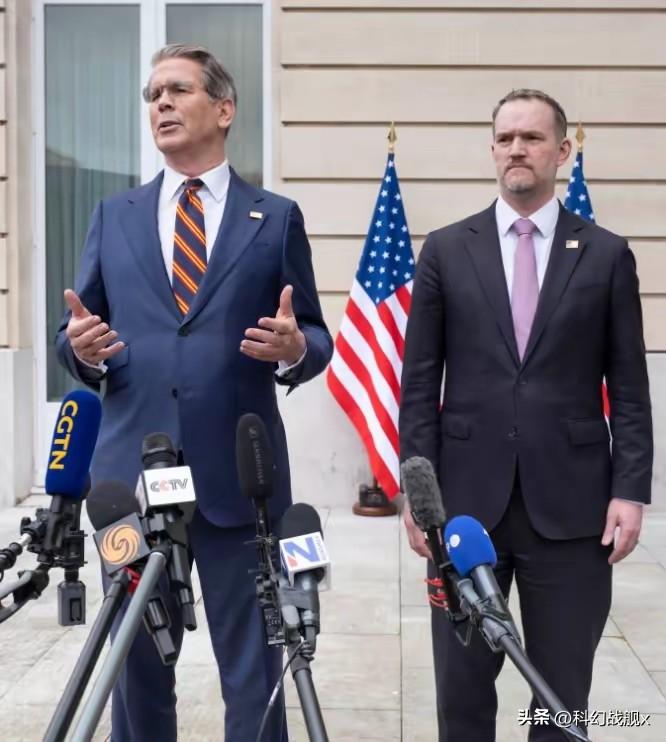贝森特公开对世界喊话！如今中国和美国的会谈已然走到了尾声，这位美国财长也是公开就