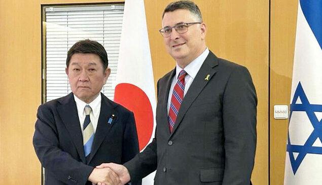 日本倒关心起中东来了！日本外长茂木敏充在耶路撒冷拜会以色列外长，并强调对加沙人道