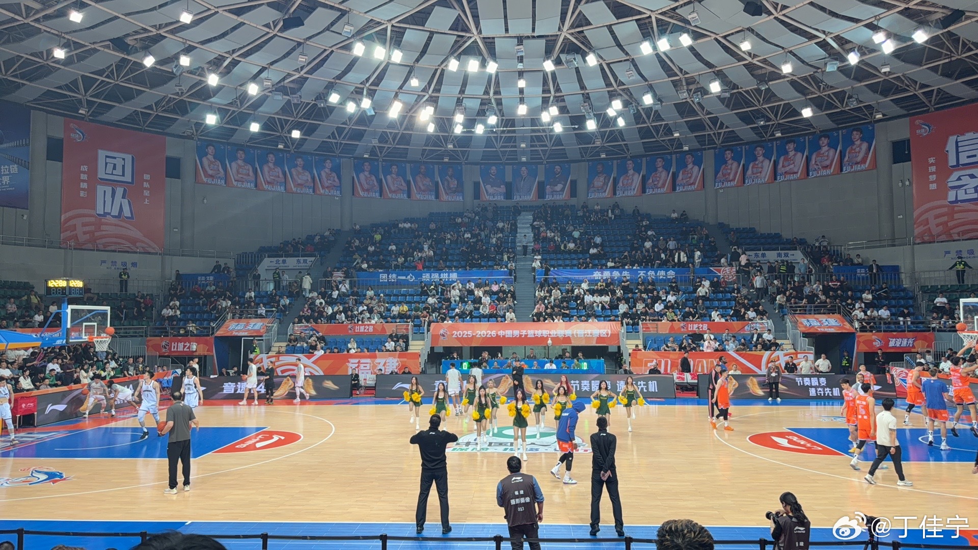 来咯福建加油福建男篮vs辽宁男篮 晋江·祖昌体育馆