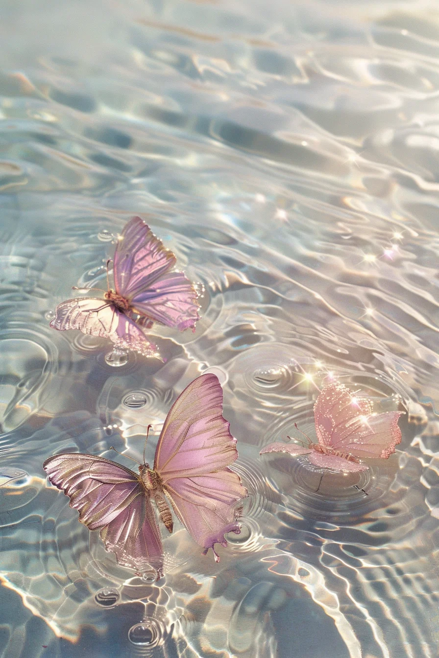 水流与蝴蝶🦋