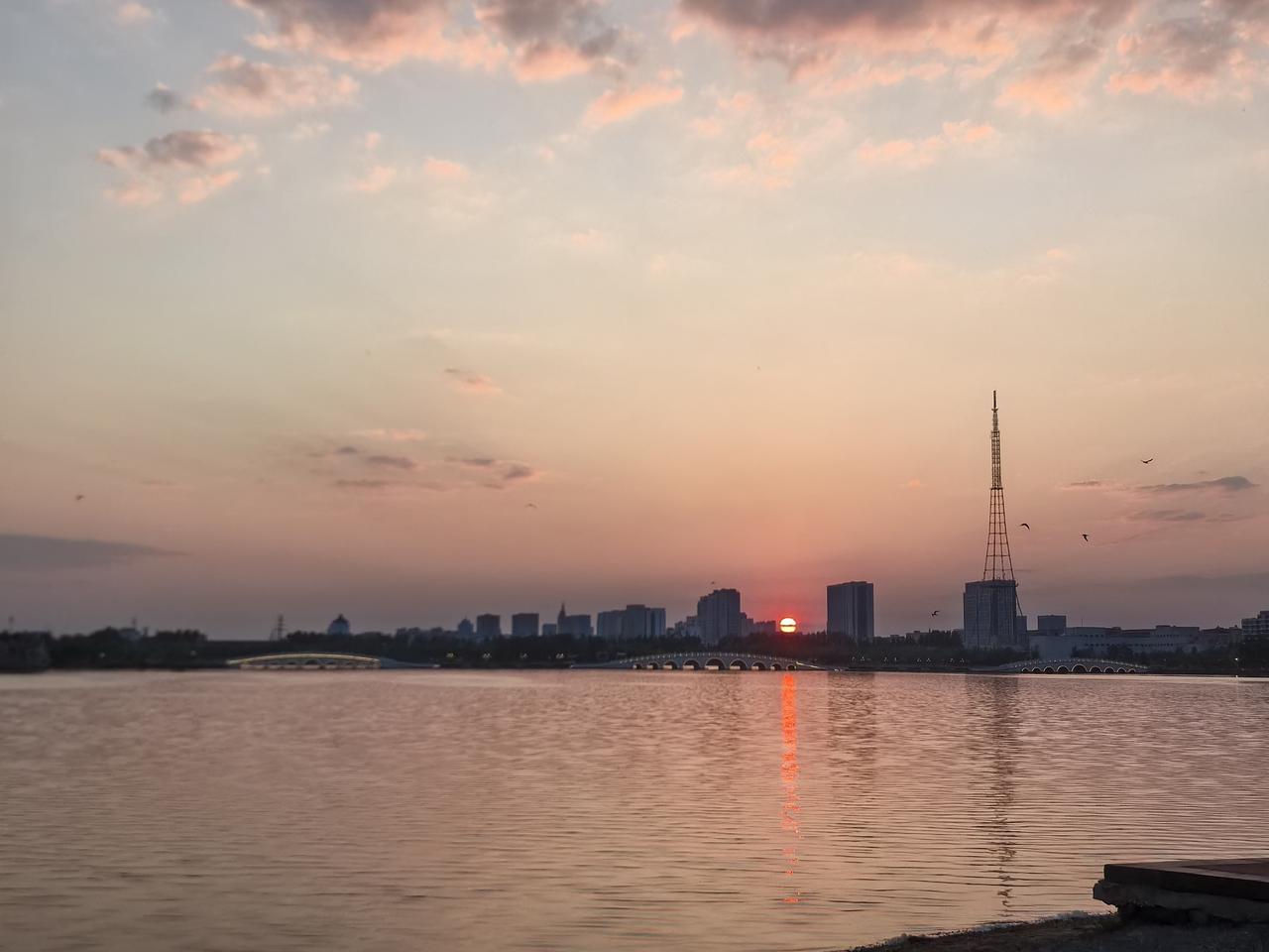 随手拍最美黄昏落日