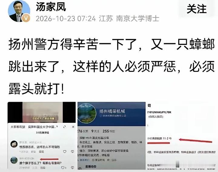还敢挑衅历史底线！扬州企业蓝V留言“一起披”旭日旗，警方启动核查
 
留学生身披