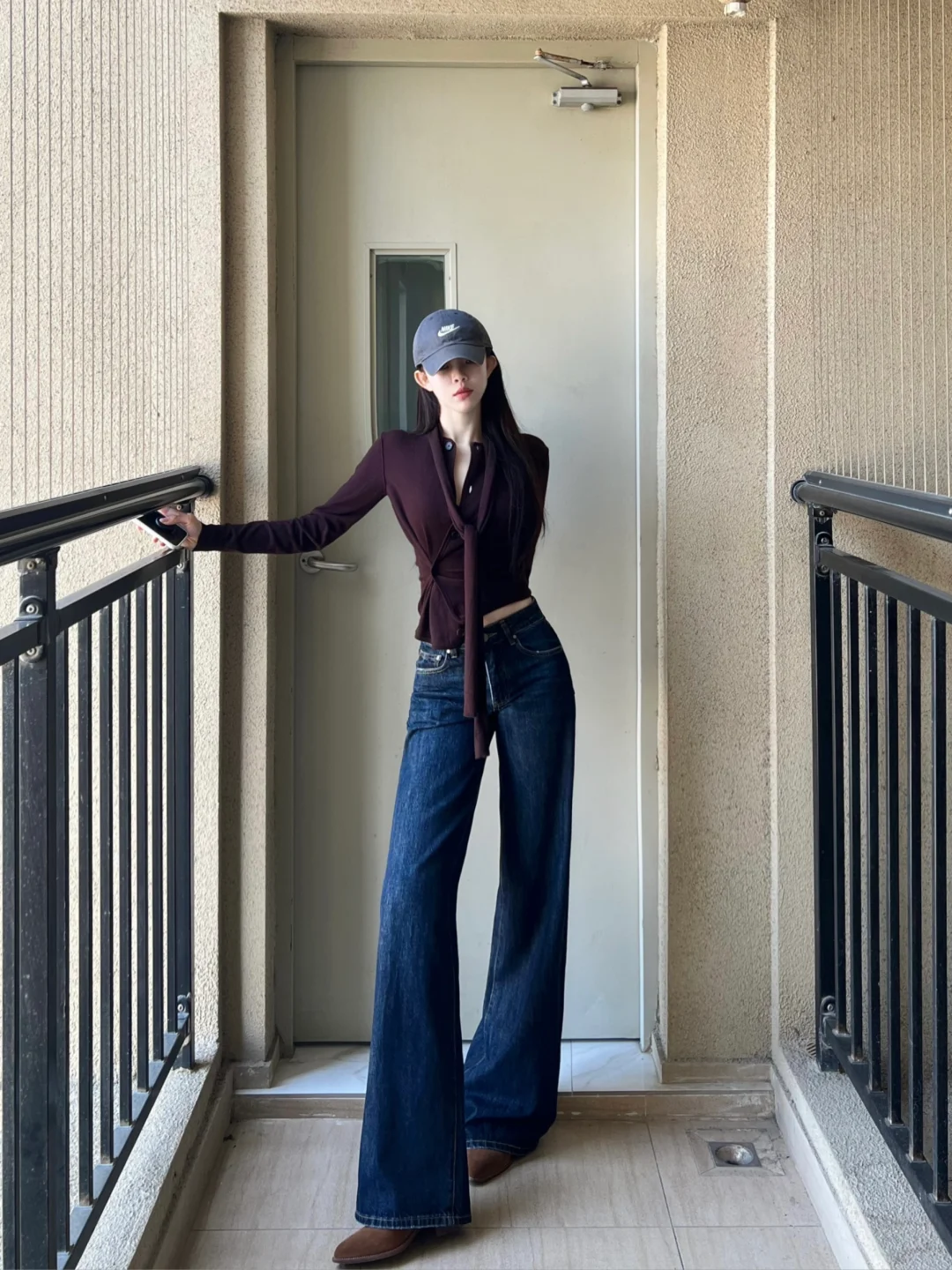 早春穿什么！短上衣➕阔腿裤