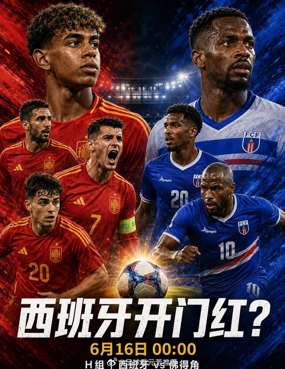 美加墨世界杯013！这场西班牙会放水？【西班牙】高居世界第2，是2024年欧洲杯
