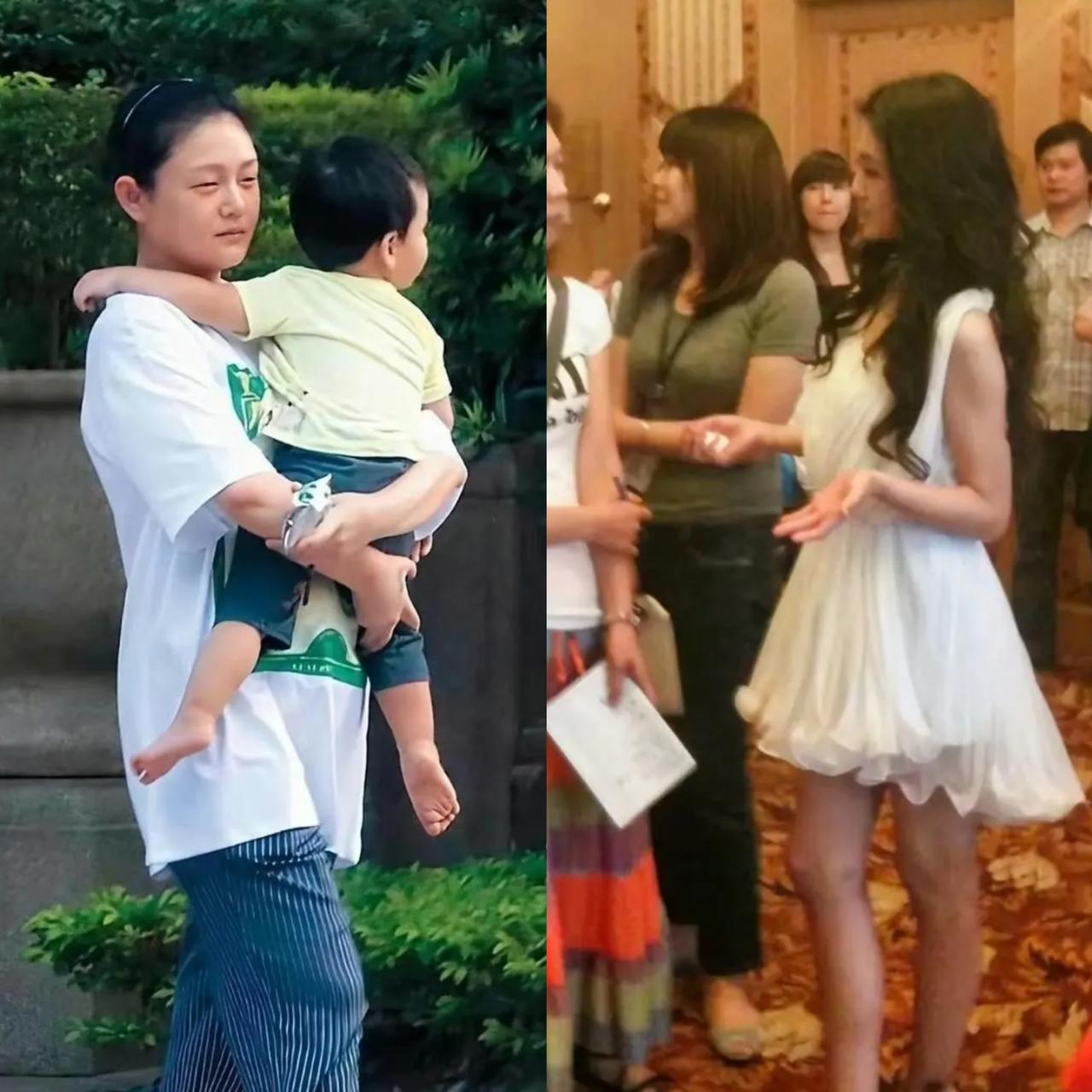 她婚前婚后的转变真的太大了，就算是普通女生，婚前婚后也很少有像她这样翻天覆地的变