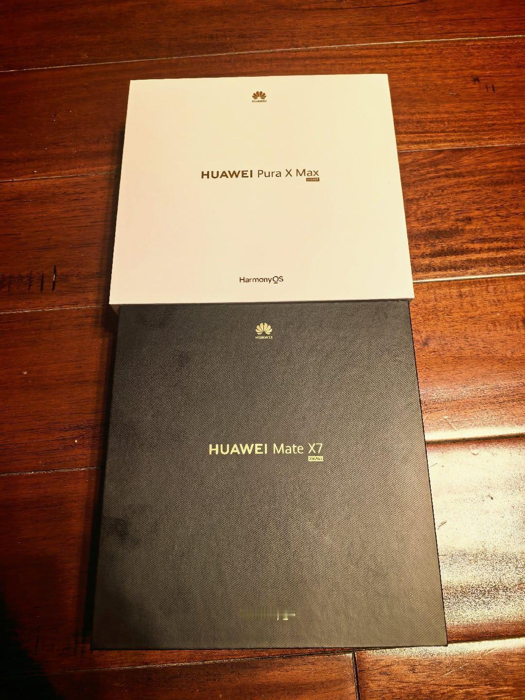 Pura X Max已经到手，确实改变了很多生活习惯，同样也作为X7机主，两台各