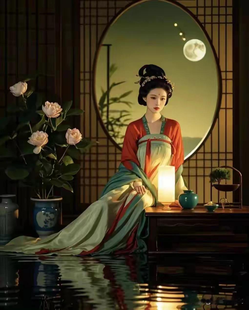 相思入骨君不知，

满腔爱恋化成诗。

为伊消得人憔悴，

同登彼岸醉花痴。