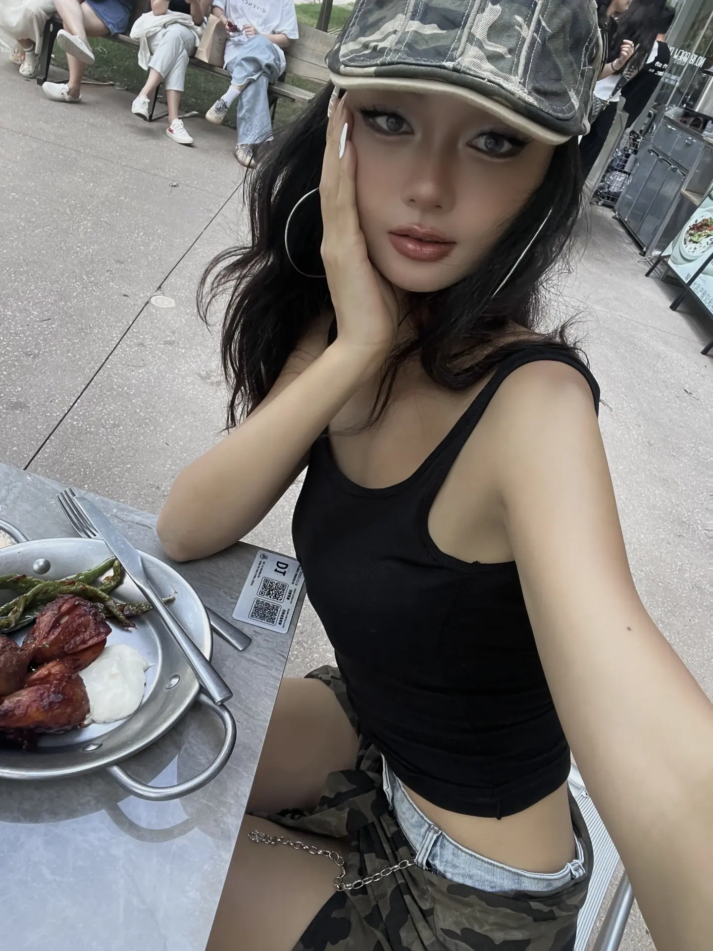 累了就放空。