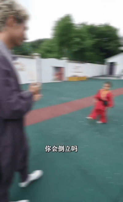 颜安问米卡的职业是倒立吗米卡在全世界倒立 米卡你是不是对倒立有什么执念啊，怎么感