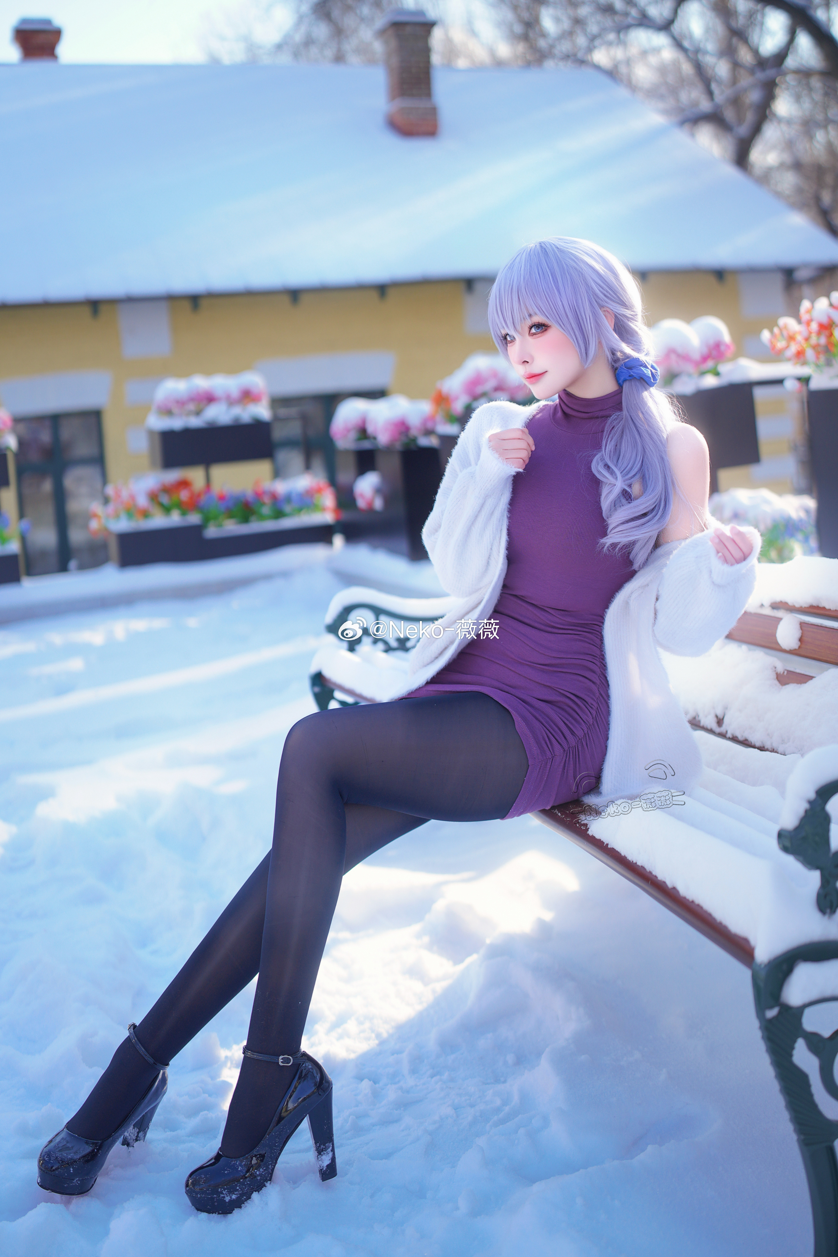 Neko_薇薇二次元cos大赏我的继母是俄罗斯人  初次见面～我叫克莱儿 这套正