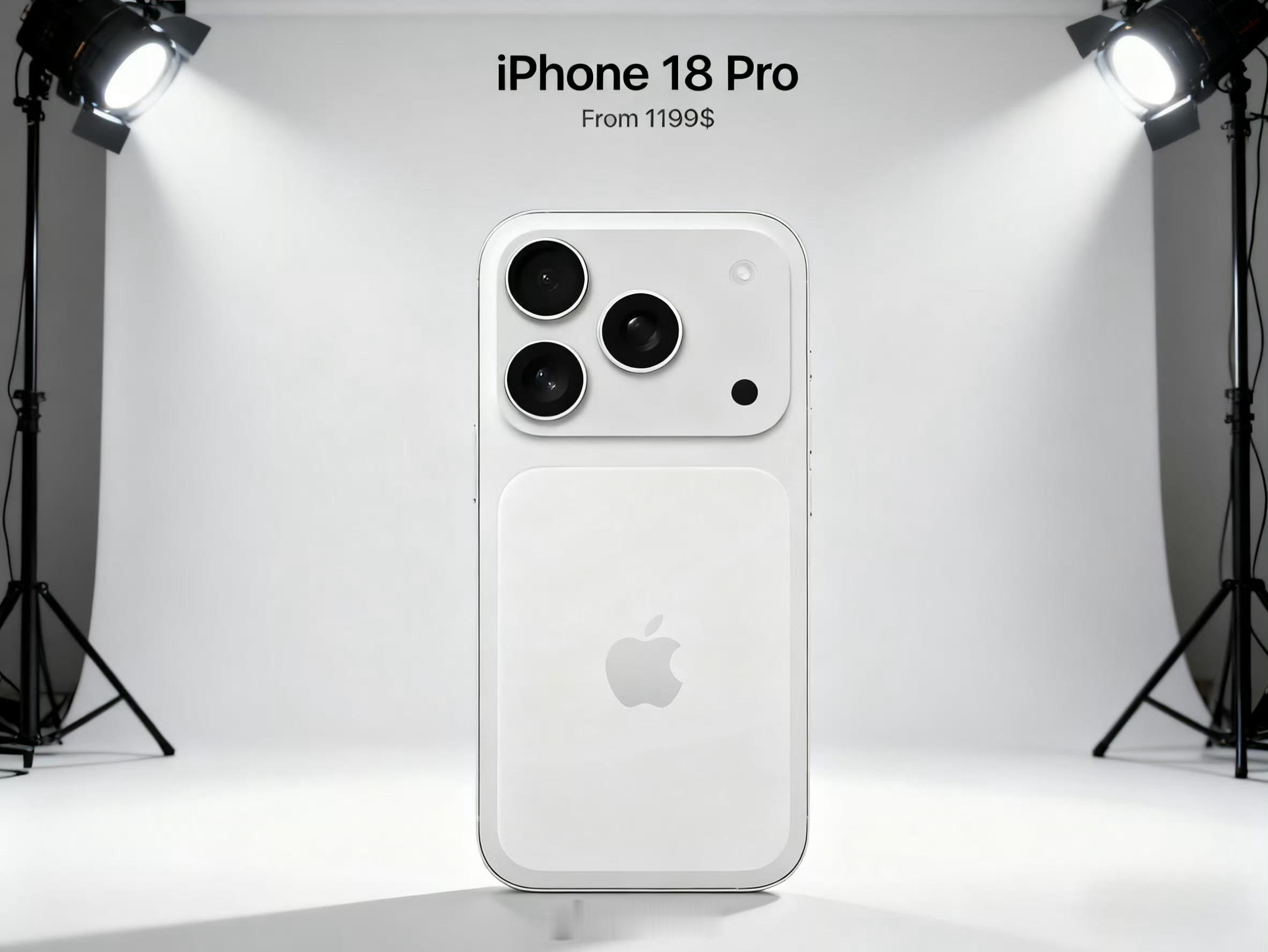 iPhone18Pro已打样iPhone 18 Pro我已经替苹果设计出来了[不
