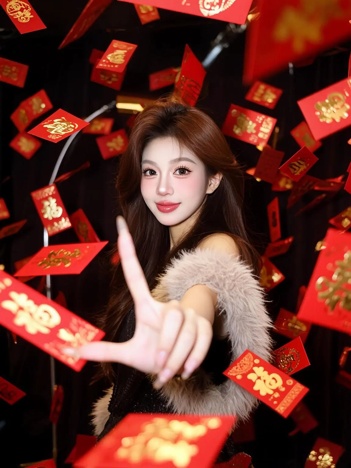 AI新春氛围感写真 随变ai随便玩 随变一拍都很夯 玩法合伙人计划