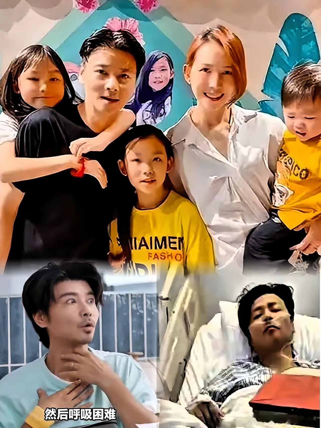 张晋病倒接戏量下滑，片酬比香港少三成，他怕蔡少芬独自带娃辛苦。​张晋最担心的不是