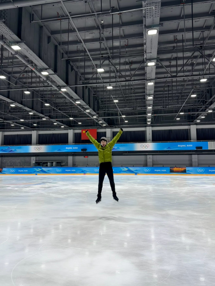 金博洋带着最好的状态在冲了米兰科尔蒂纳冬奥会倒计时100天 发博：倒计时 100