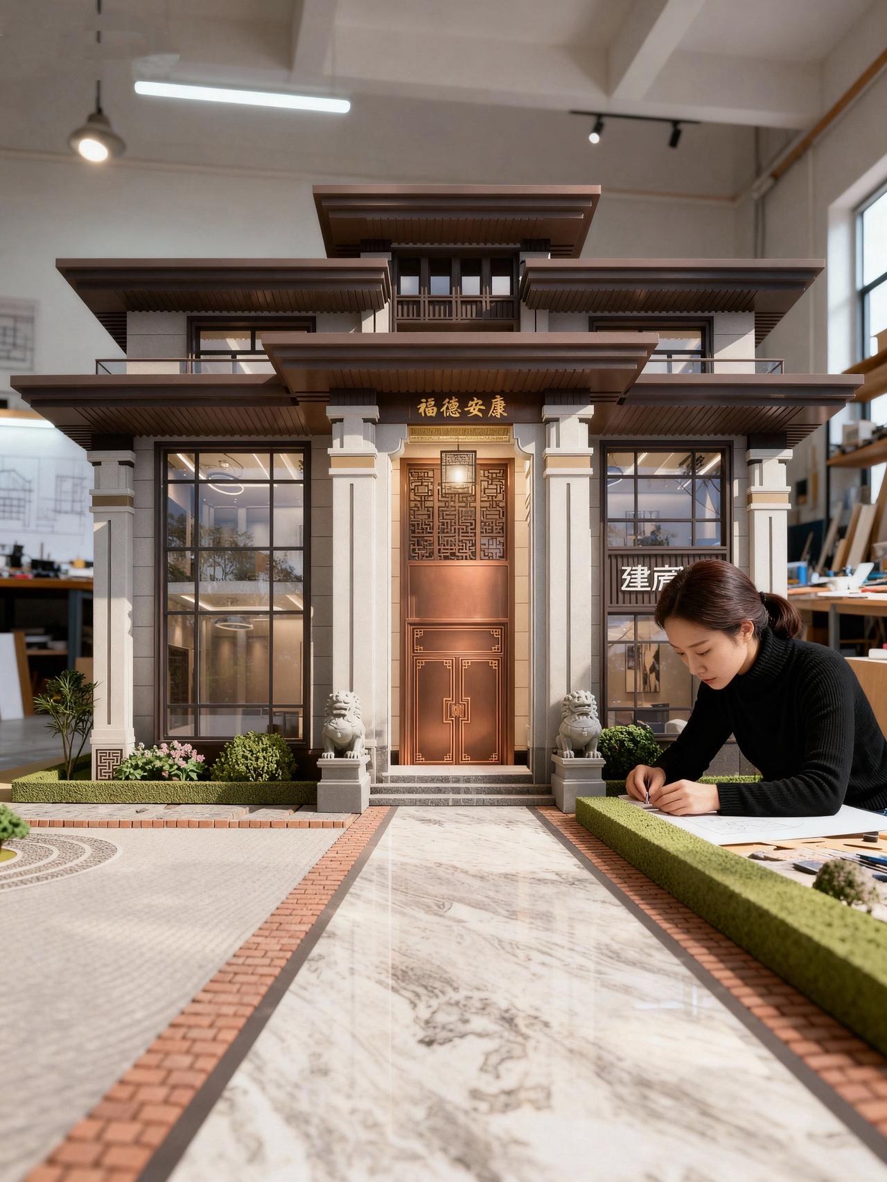 高端住宅 庭院设计 自建房设计 乡村别墅 建房说