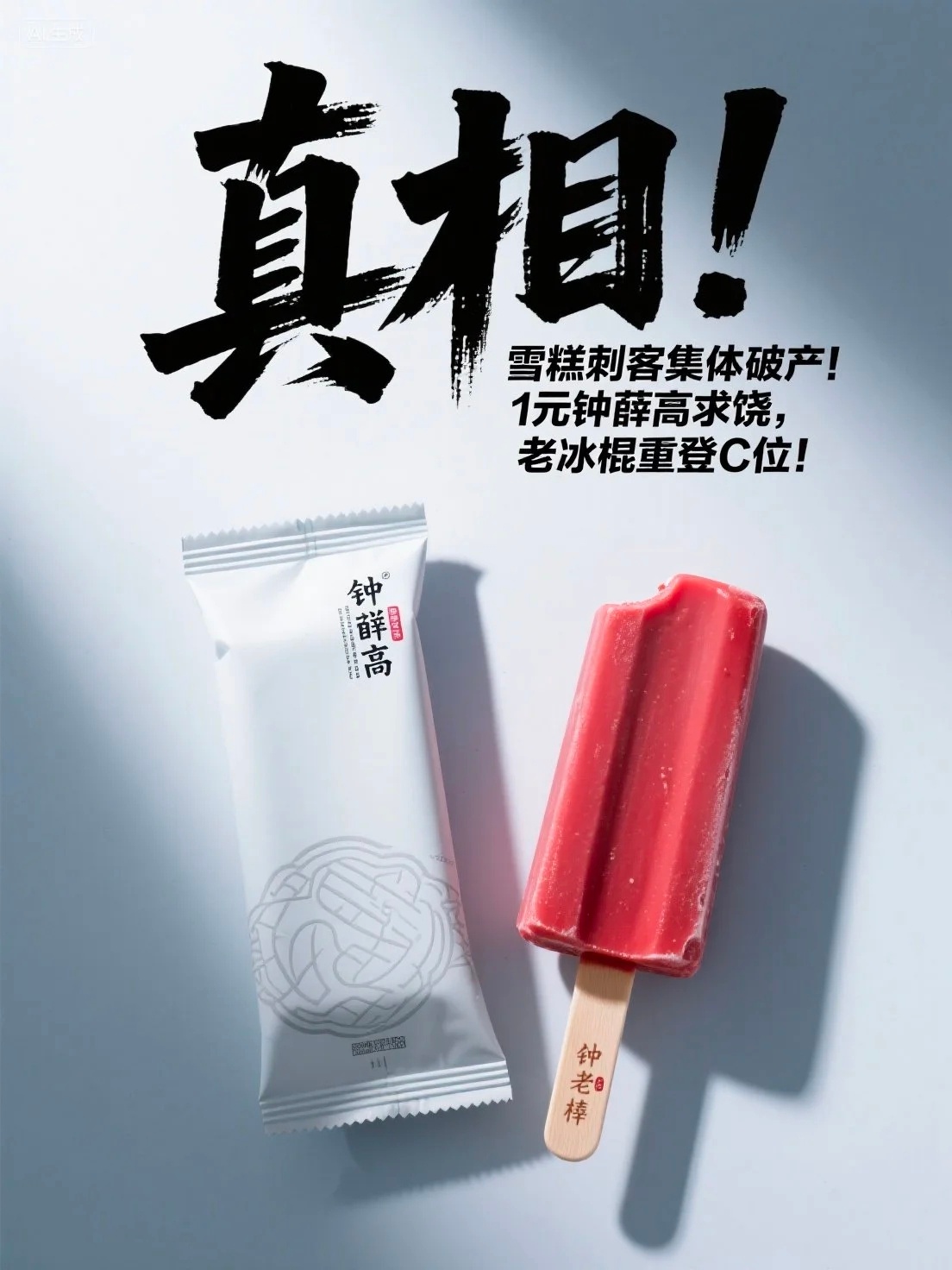 雪糕刺客真的凉凉了 买过一次，还是在海信广场的超市，纯猎奇。关键是，不好吃啊，说