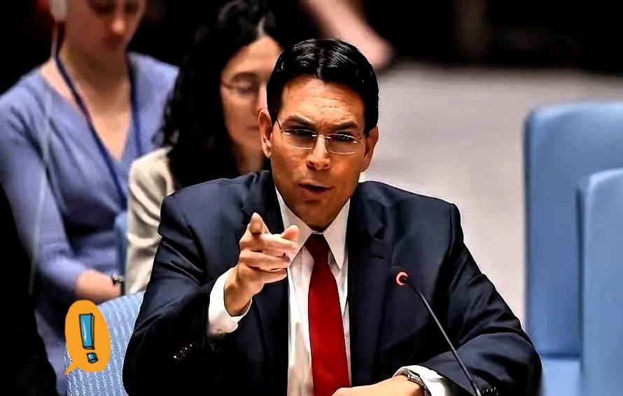 以色列代表在联合国现场播放防空警报，15秒时长，瞬间震住全场。他想告诉所有人：伊