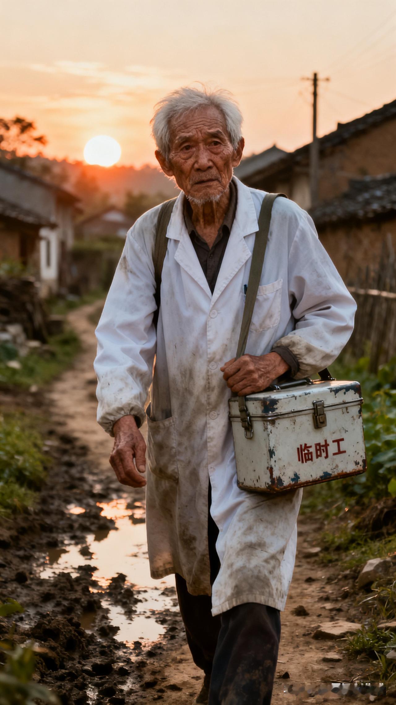 老村医守护乡村38年，为何仍是“临时工”？
 
清晨六点，王建国背着磨得发亮的药