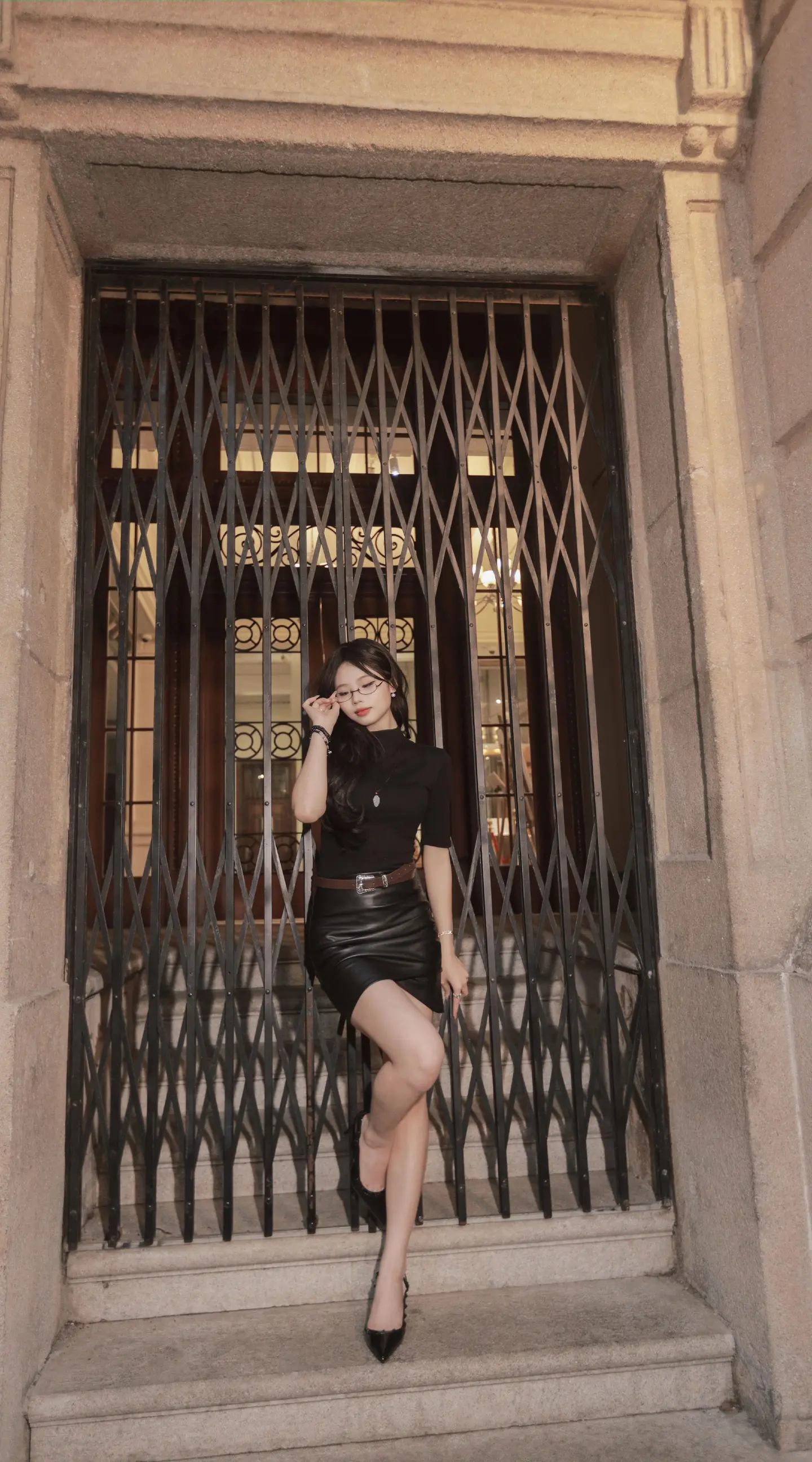 街拍穿搭 辣妹 摄影